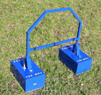 750 MHz air coupled georadar antenna